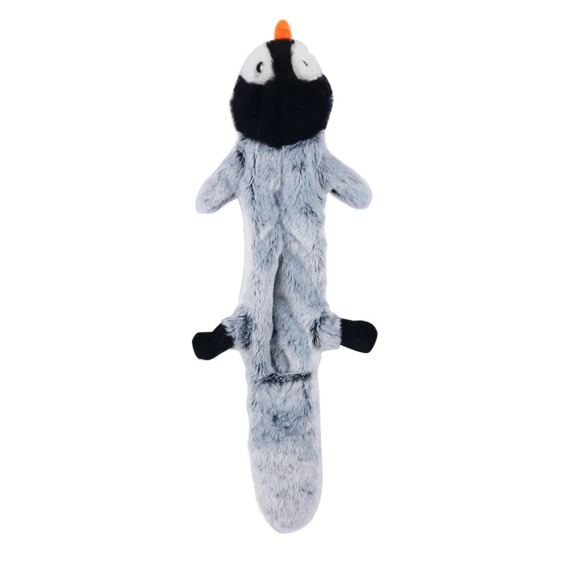 Interactive Plush Animal & Dinosaur Chew Toys