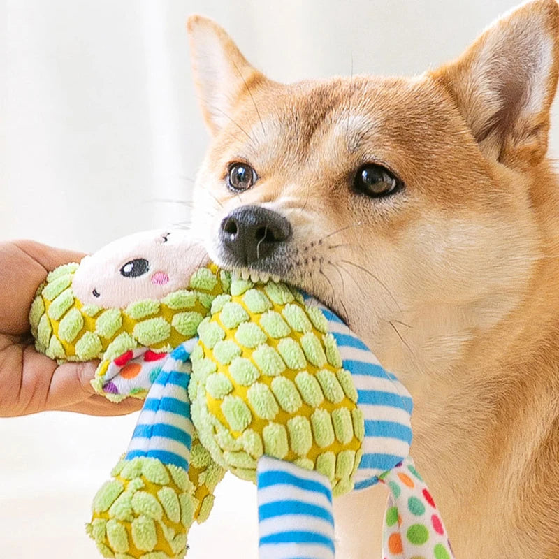 Patchwork Animal Puzzle Plush Toy