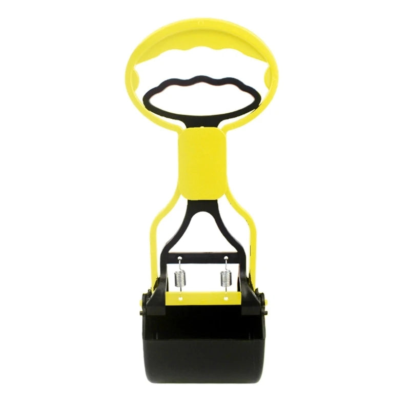 Foldable Long-Handle Pet Pooper Scooper - Sanitary Dog Waste Pick-Up Tool