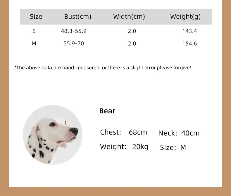 Light Luxury Minimalist PVC & Nylon Dog Harness