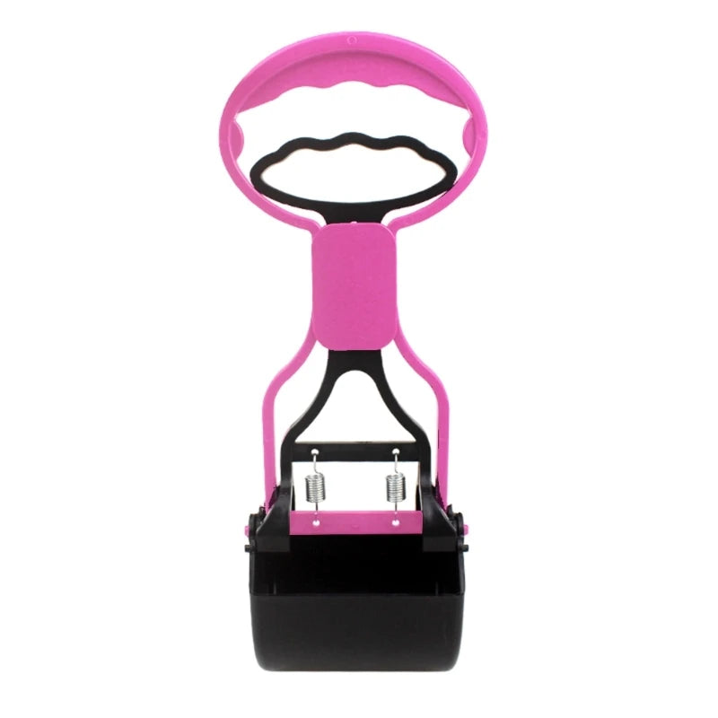 Foldable Long-Handle Pet Pooper Scooper - Sanitary Dog Waste Pick-Up Tool