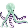 Interactive Squeaking Octopus Rope Toy