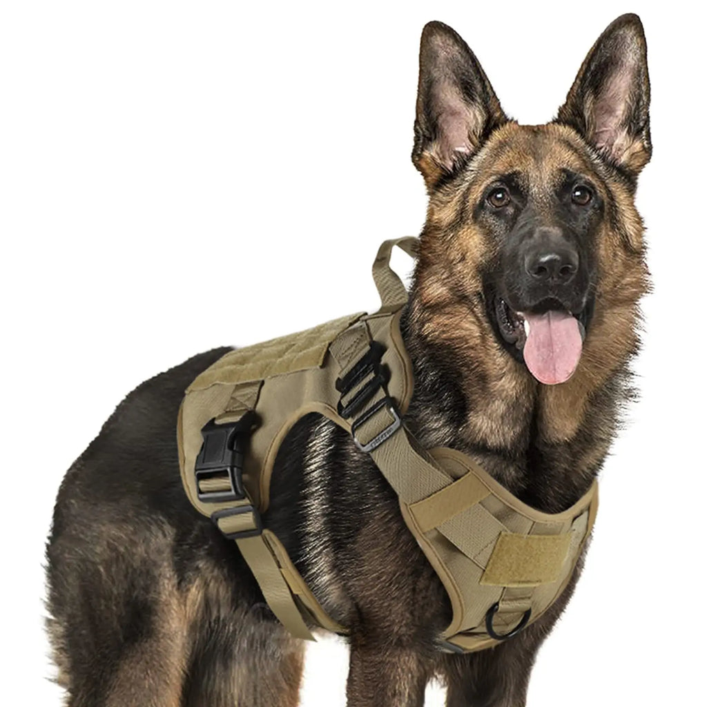 K9 Tactical Military Dog Harness with Ergonomic Control Handle