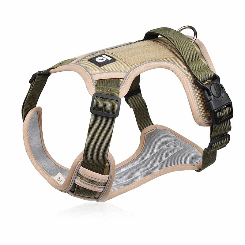 Heavy-Duty Reflective Dog Harness Vest
