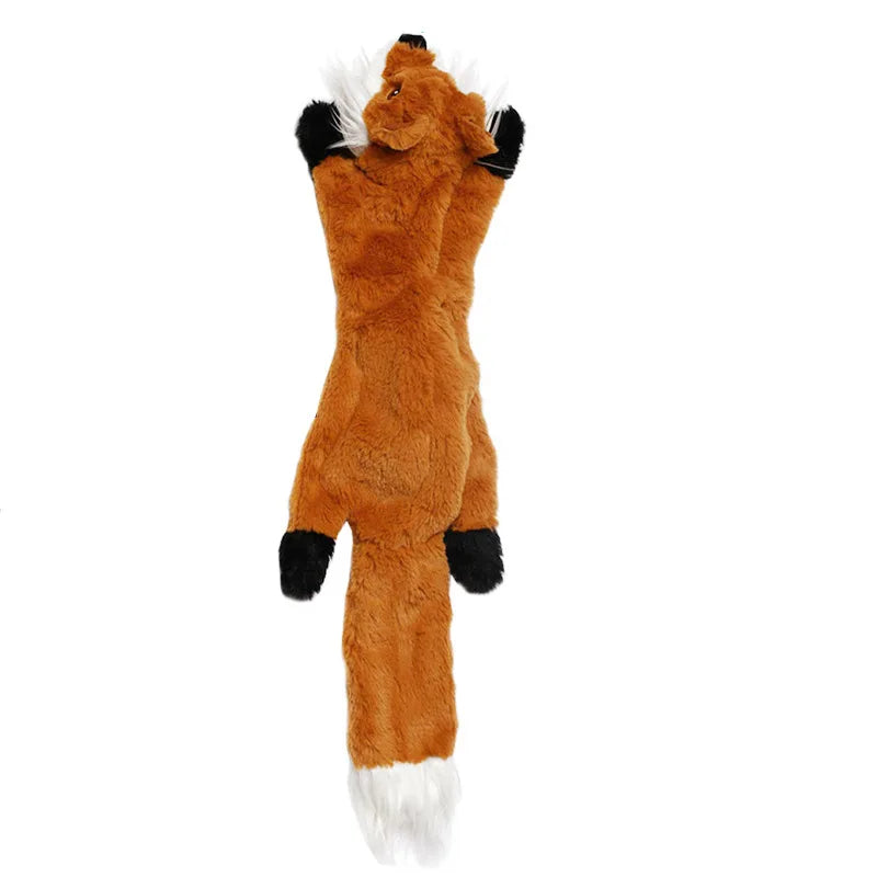 Interactive Plush Animal & Dinosaur Chew Toys