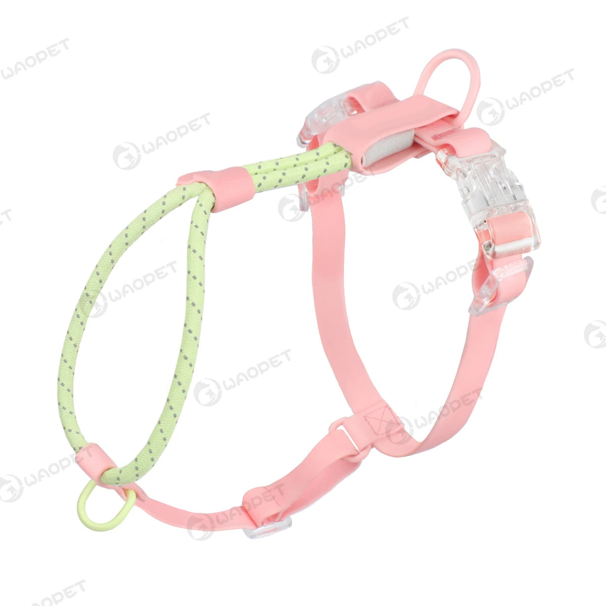 Light Luxury Minimalist PVC & Nylon Dog Harness