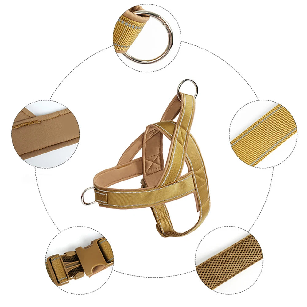 Heavy-Duty Tactical Dog Harness