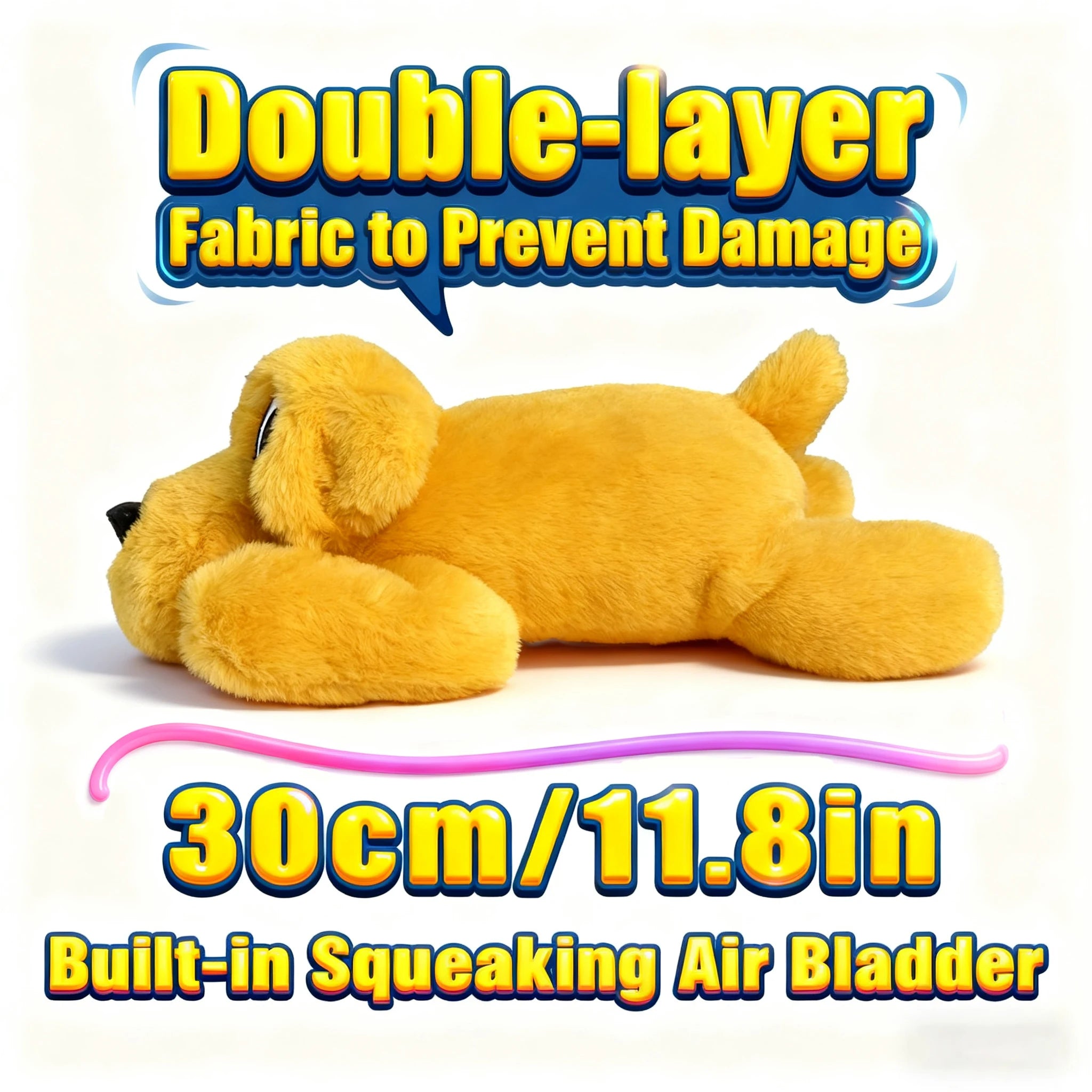 Interactive Soothing Plush Pet Toy