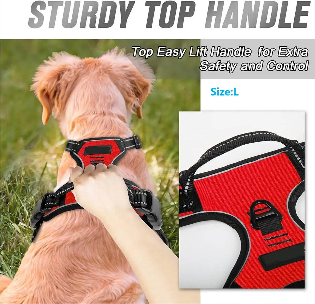 BARKBAY No-Pull Front Clip Dog Harness