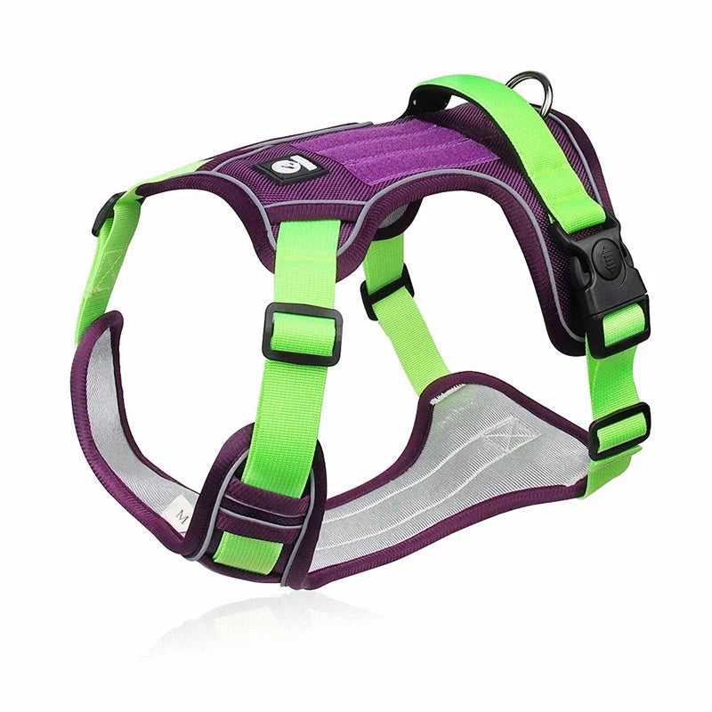 Heavy-Duty Reflective Dog Harness Vest