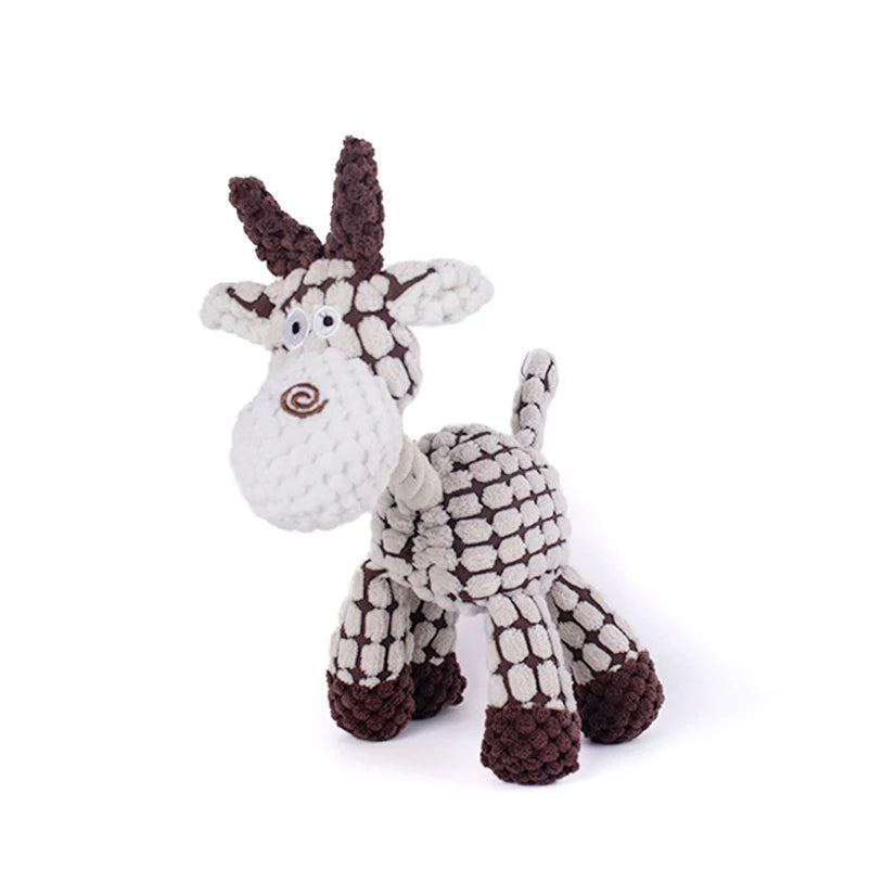 Knotted-Limb Animal Plush Toy