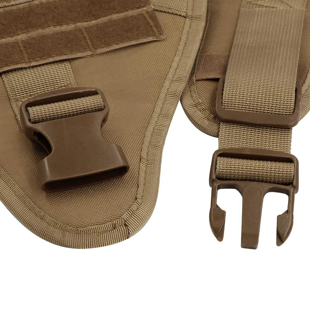 K9 Tactical Military Dog Harness with Ergonomic Control Handle