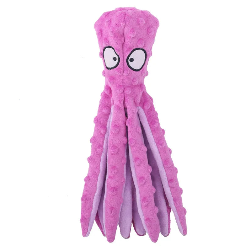 Interactive Plush Animal & Dinosaur Chew Toys