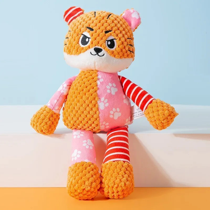 Patchwork Animal Puzzle Plush Toy