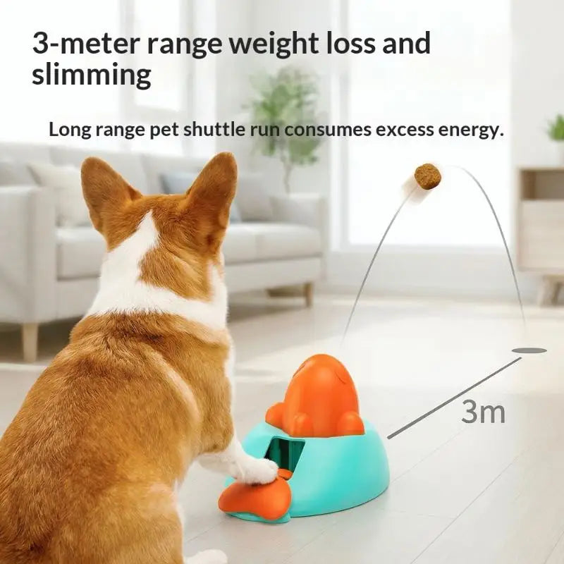 Little Whale Interactive Treat Catapult & Clicker Toy Feeder