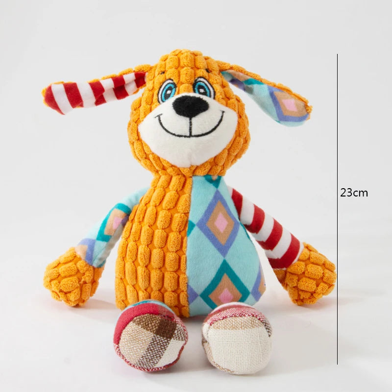Patchwork Animal Puzzle Plush Toy