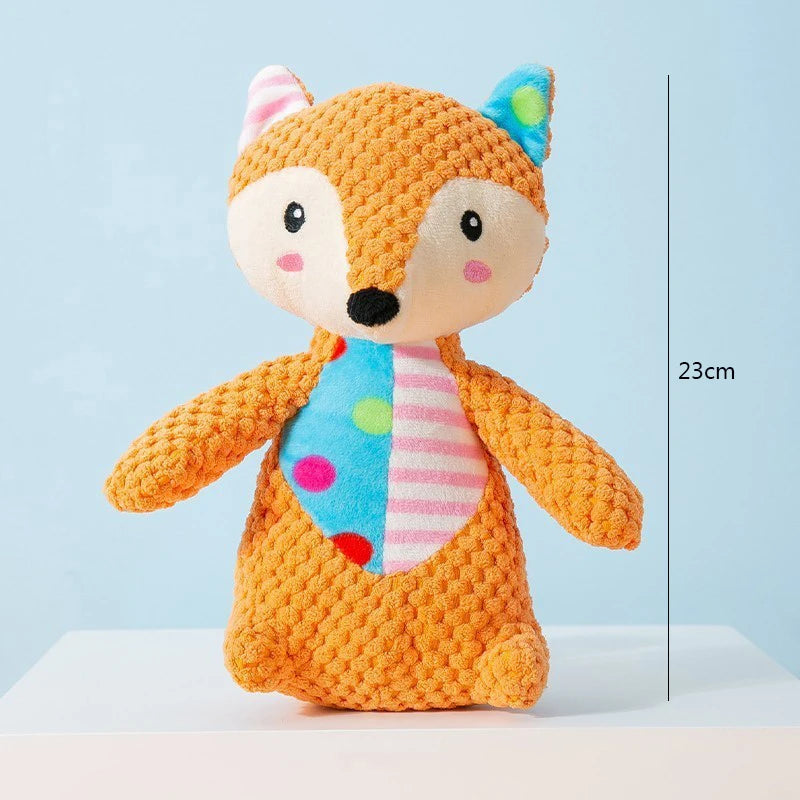 Patchwork Animal Puzzle Plush Toy