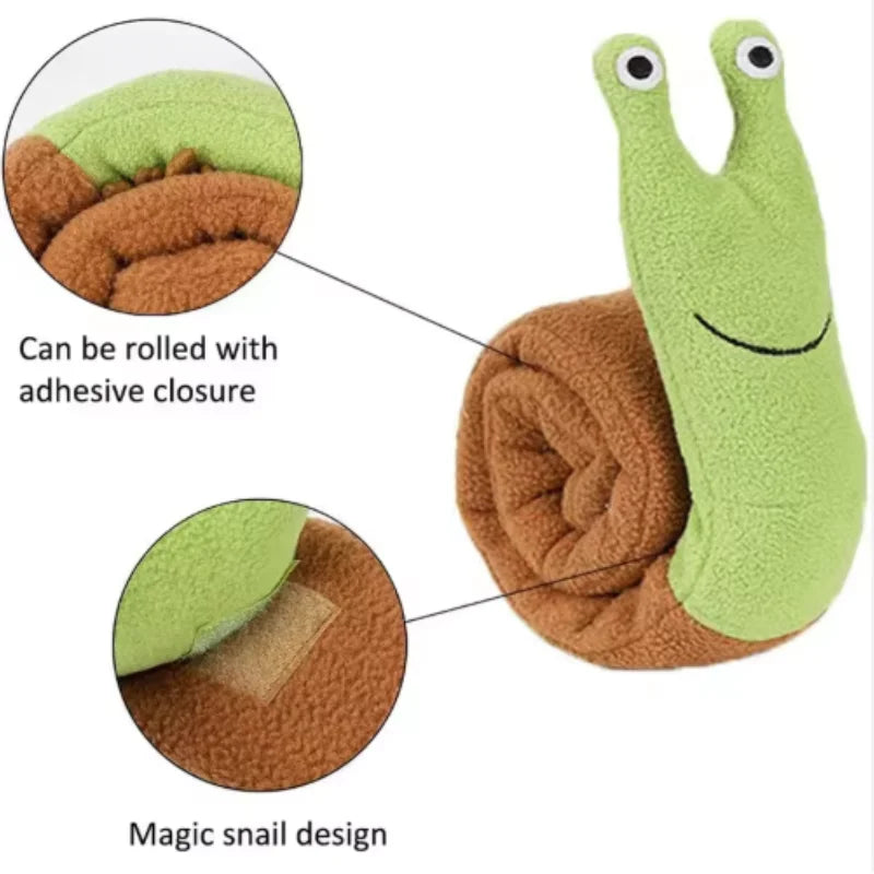 Elongated Snail & Sausage Dog Plush Toy