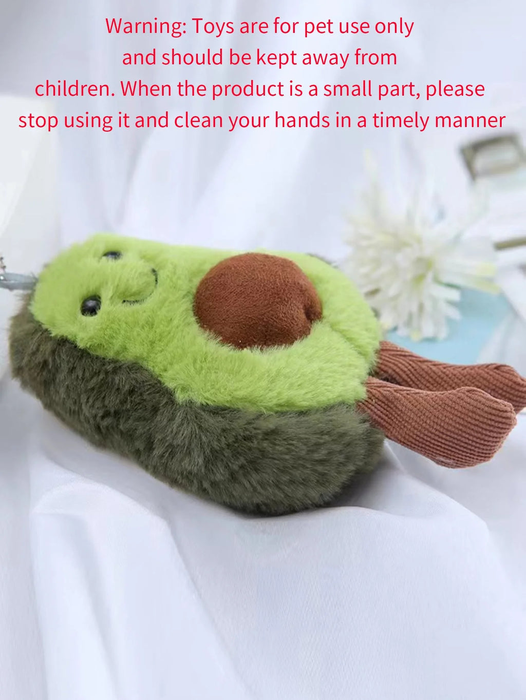 Avocado Daily Pet Plush Toy