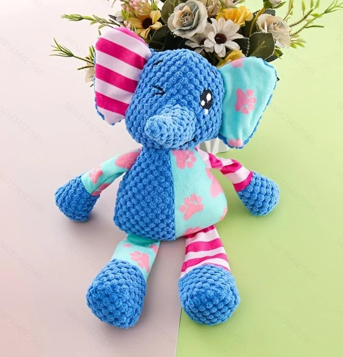 Patchwork Animal Puzzle Plush Toy