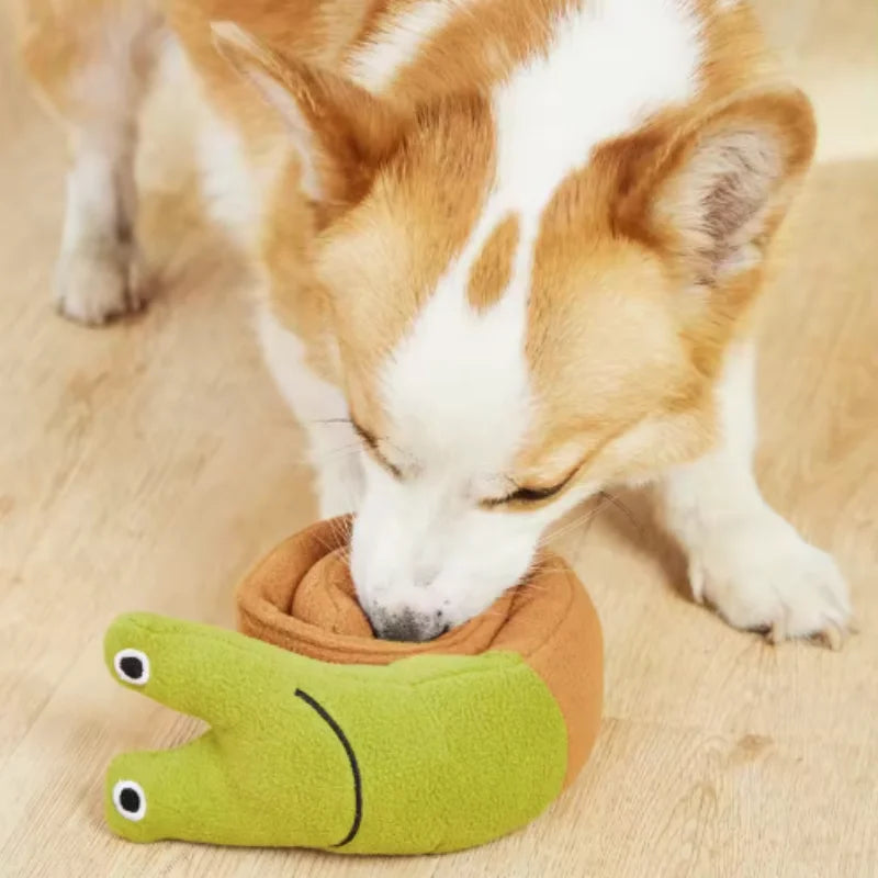 Elongated Snail & Sausage Dog Plush Toy