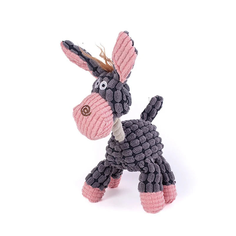 Knotted-Limb Animal Plush Toy
